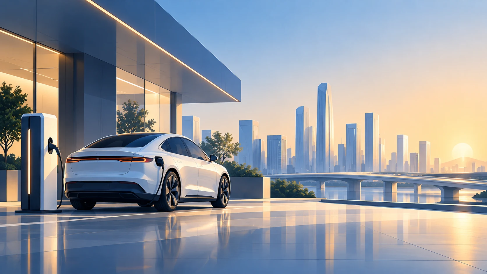 Automotive & Mobility solutions illustration