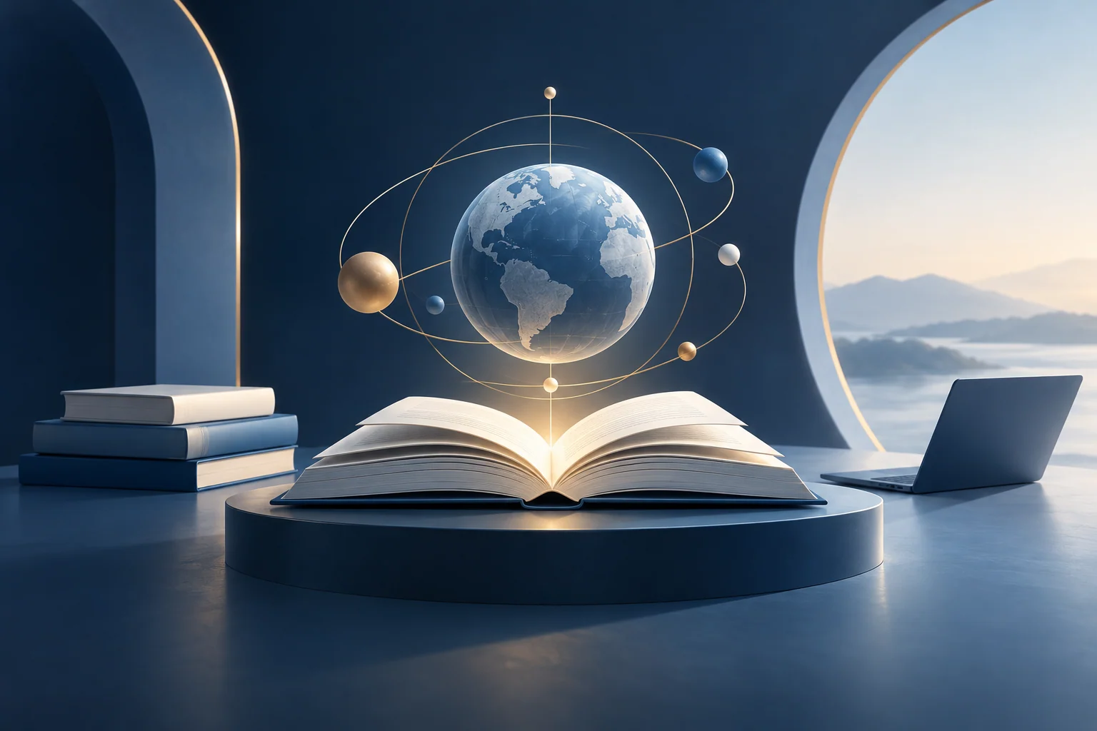 Illustrative visual for Theory of Everything Course Content