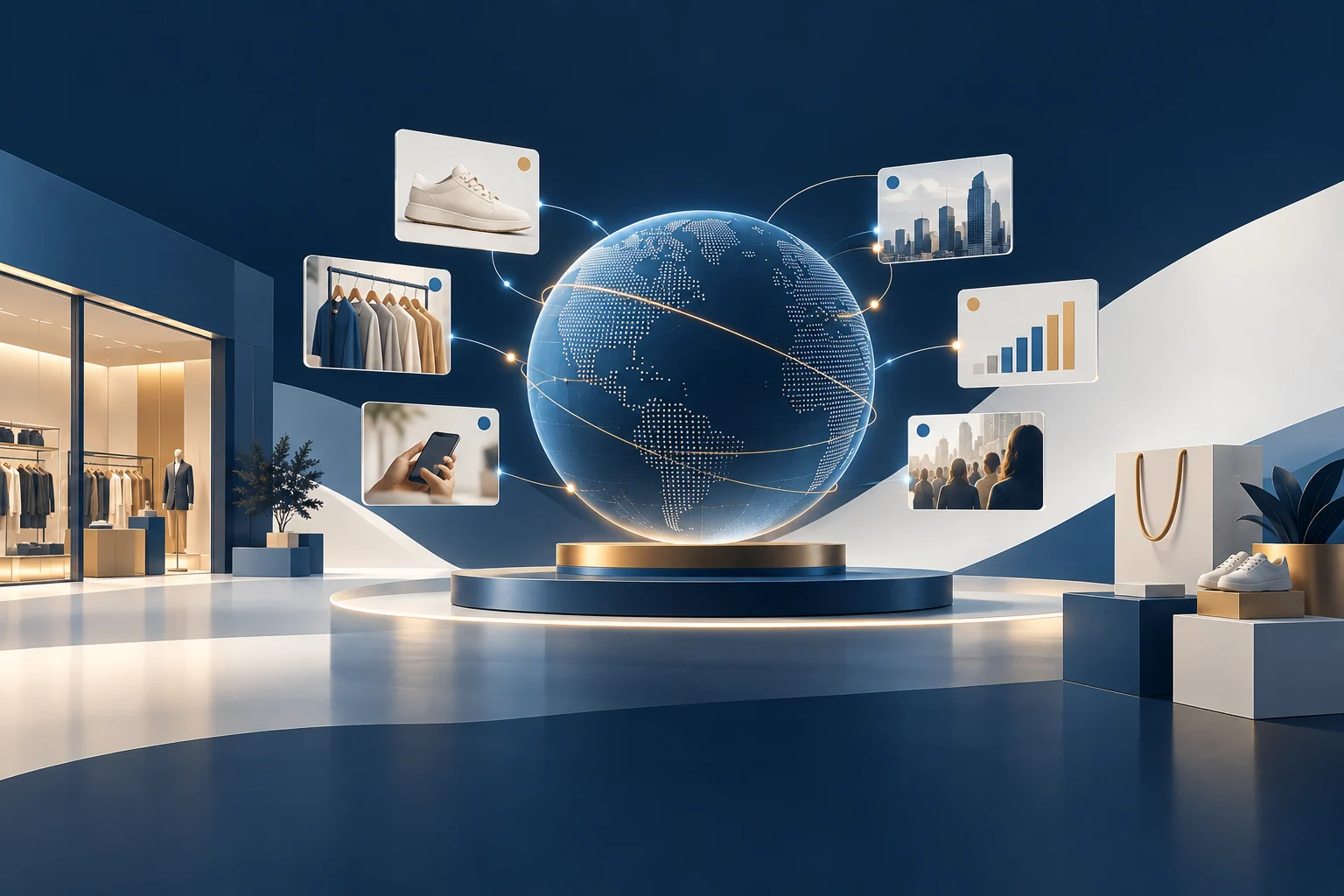 Illustrative visual for Retail Market & Social Listening Intelligence