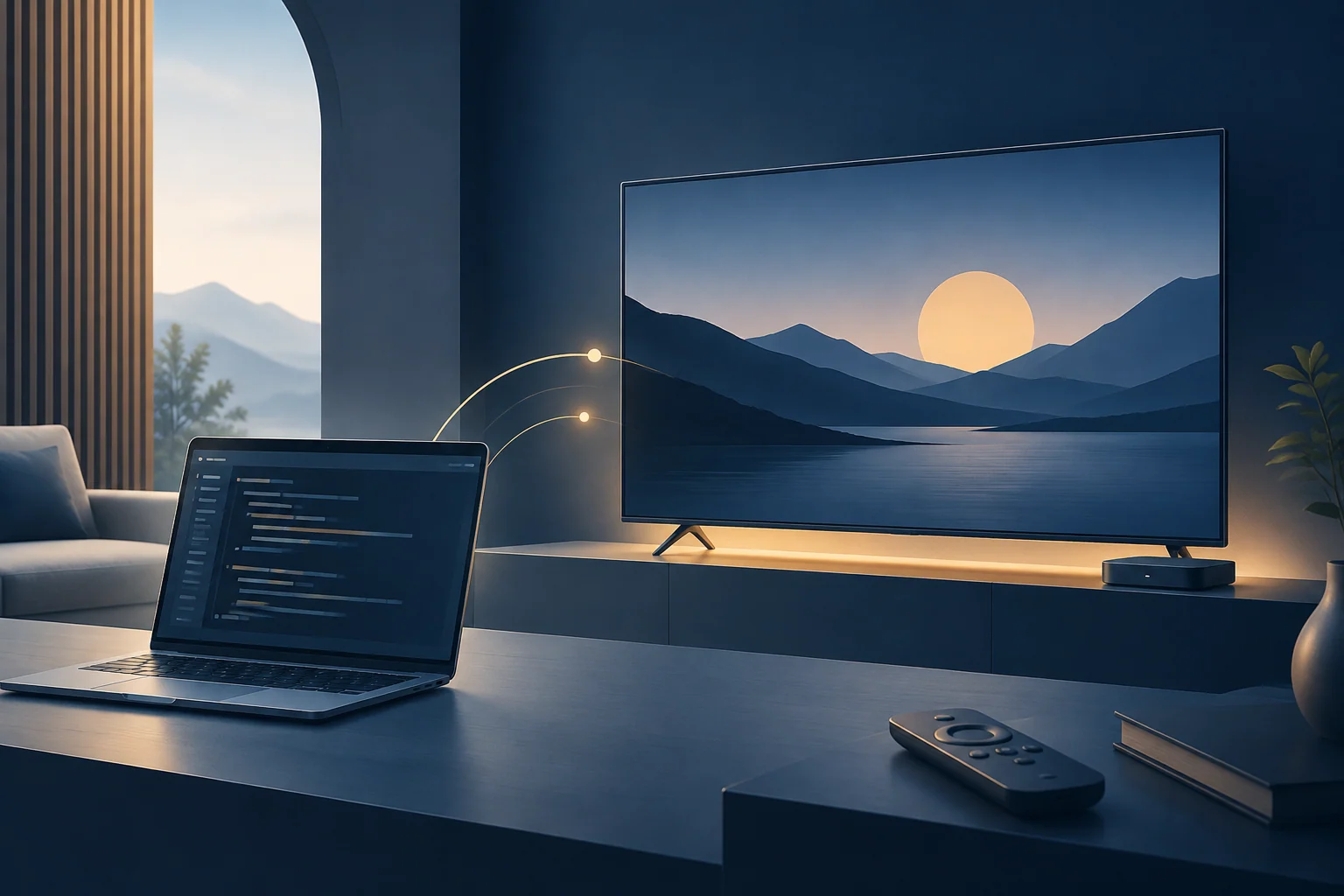 Illustrative visual for Android TV & Device Control Python Library
